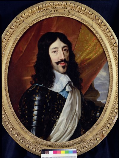 Portrait of Louis XIII (1601-43) after 1610 by Philippe de Champaigne